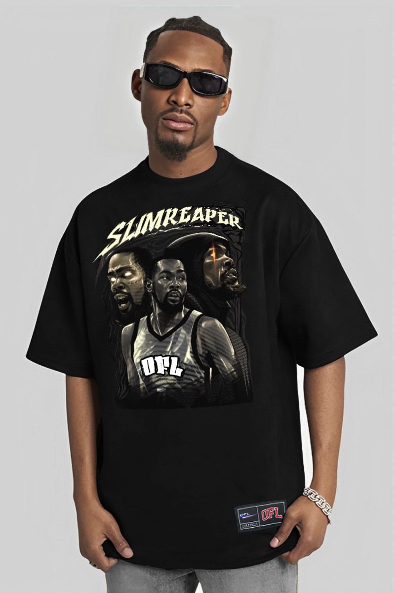 Camiseta Oversized Oficial Slimreaper