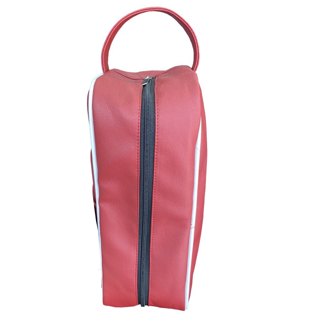 Porta Chuteira Couro Oficial Red