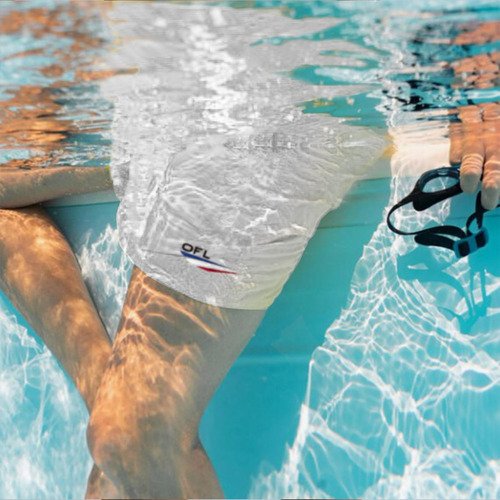 Shorts Tactel Liso Ofl Unissex Com 3 Bolsos Branco