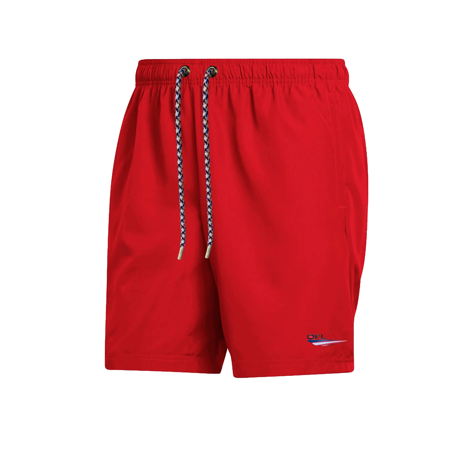 Shorts Tactel Oficial Summer Curto Vermelho