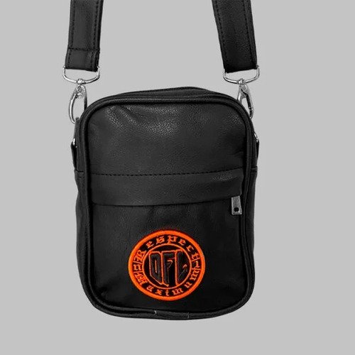 Shoulder Bag Maxium Respect Black Courino
