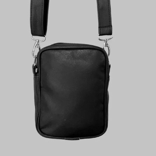 Shoulder Bag Maxium Respect Black Courino