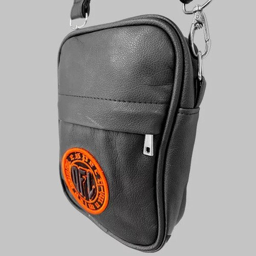 Shoulder Bag Maxium Respect Black Courino