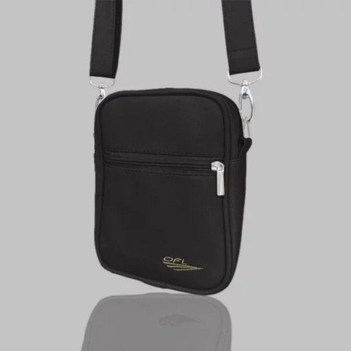 Shoulder Bag Oficial Embroidery Preta