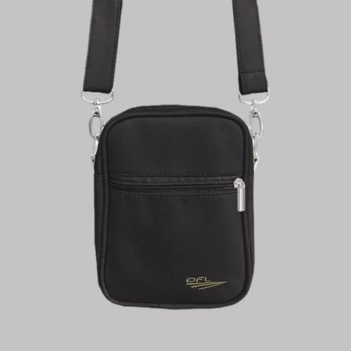 Shoulder Bag Oficial Embroidery Preta