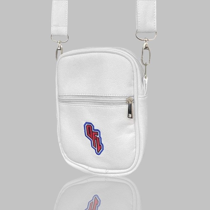 Shoulder Bag OFL Couro Branca - OUTLET