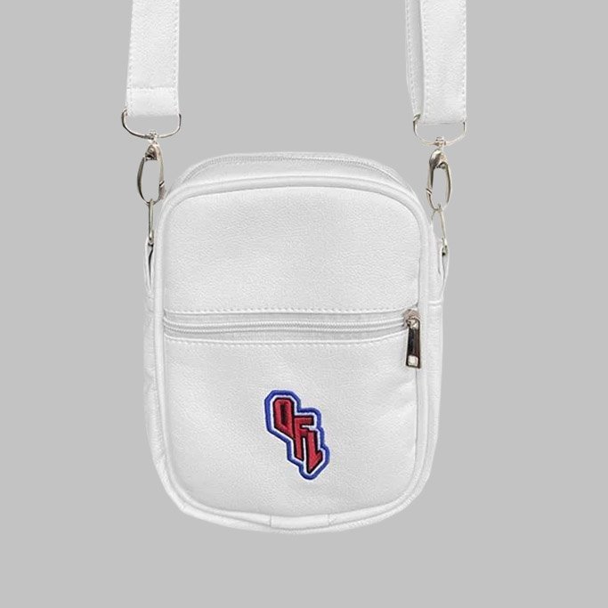 Shoulder Bag OFL Couro Branca - OUTLET