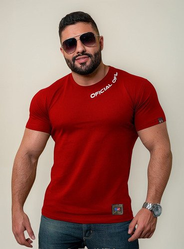 T-shirt Collar Print 100% Algodão Fio 30.1