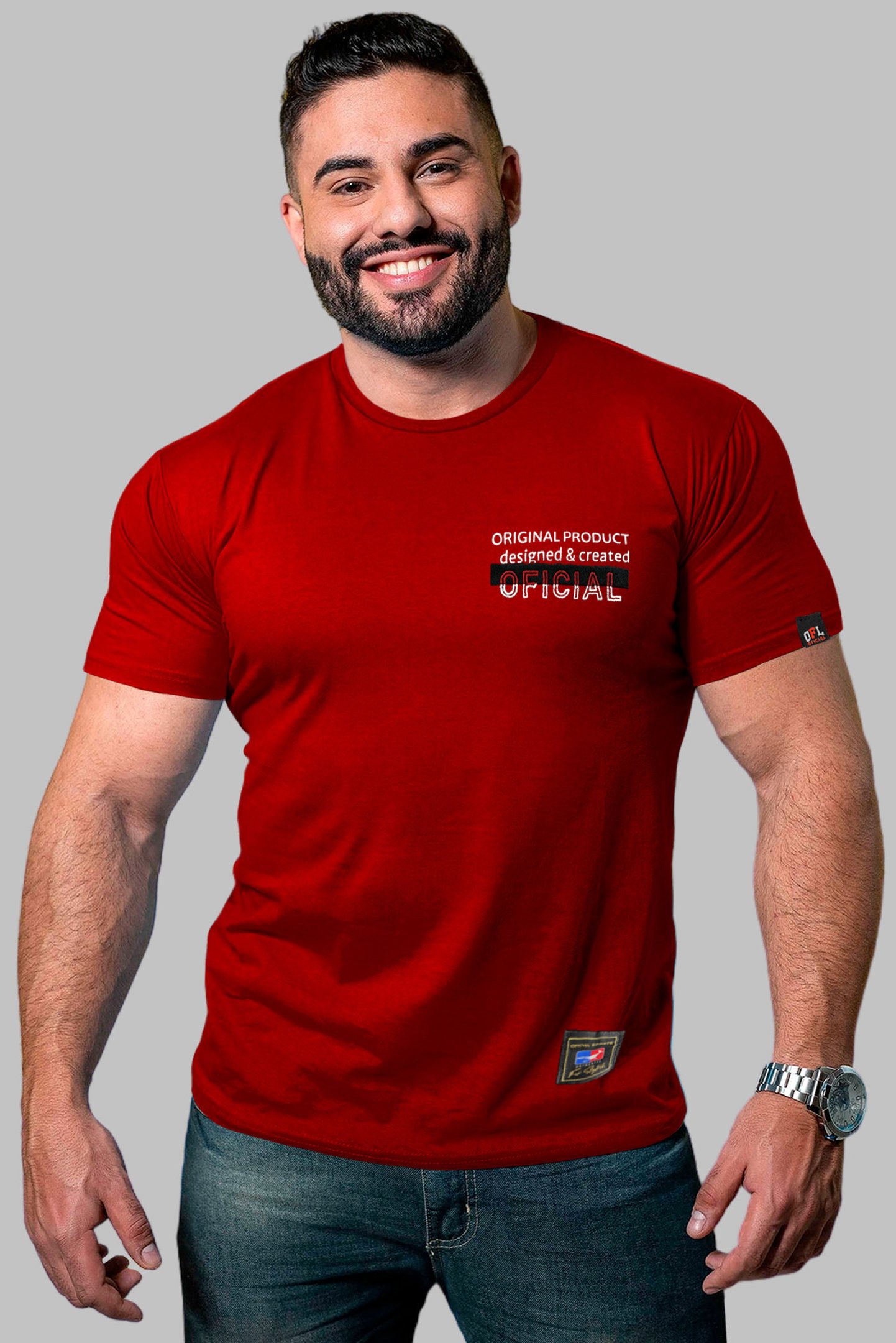 T-Shirt Oficial Chest Embroidery