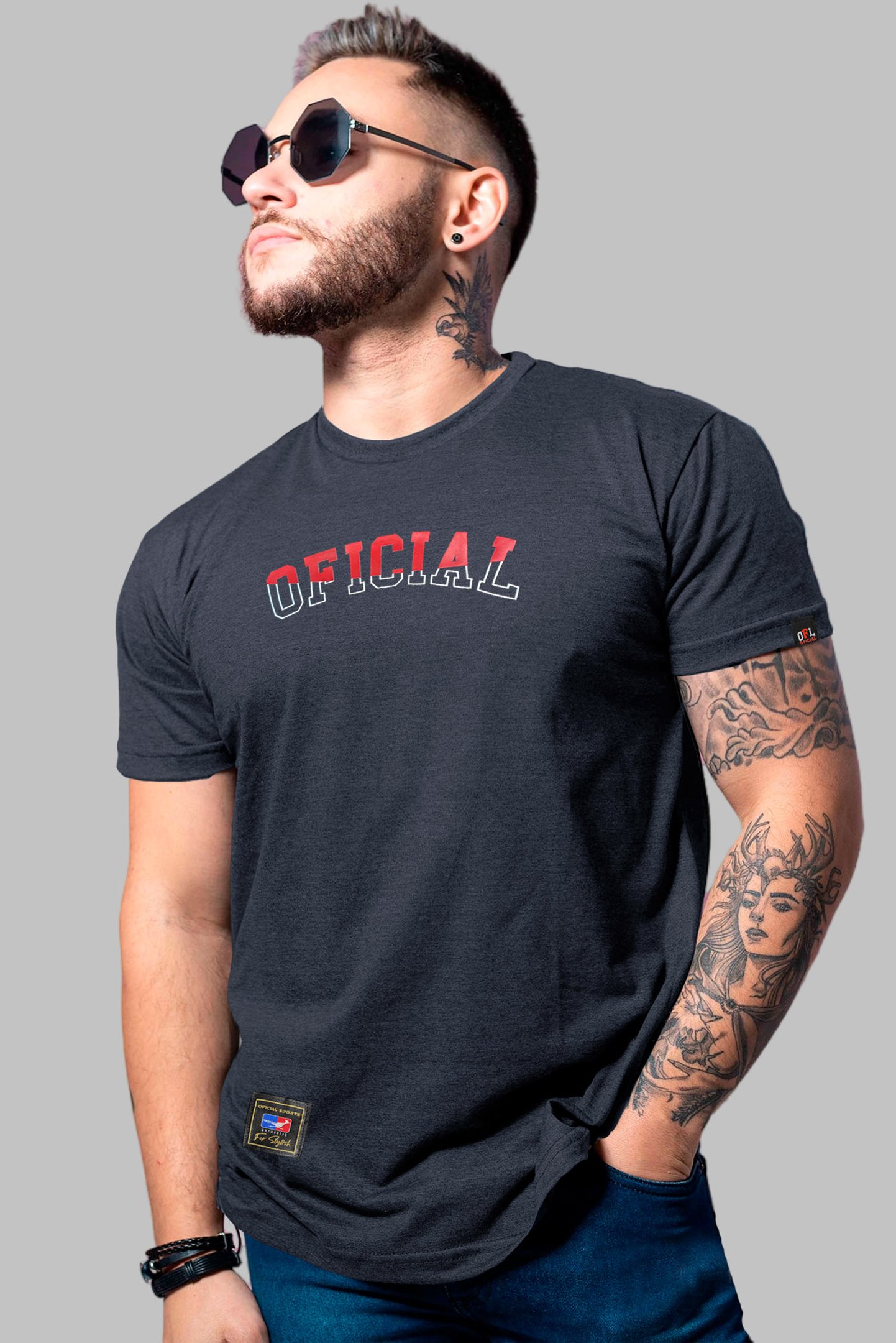 T-Shirt Oficial Red Bow Officer - Outlet