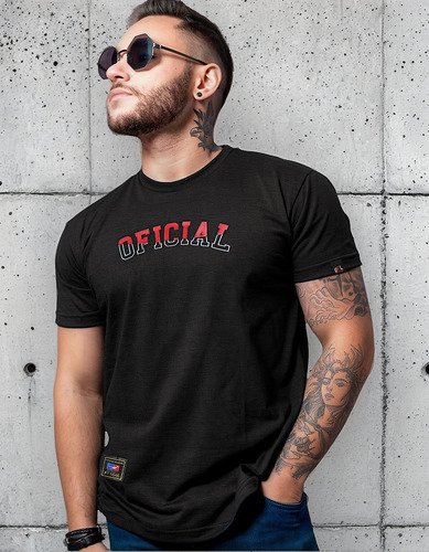 T-shirt Oficial Red Bow Officer 100% Algodão Fio 30.1