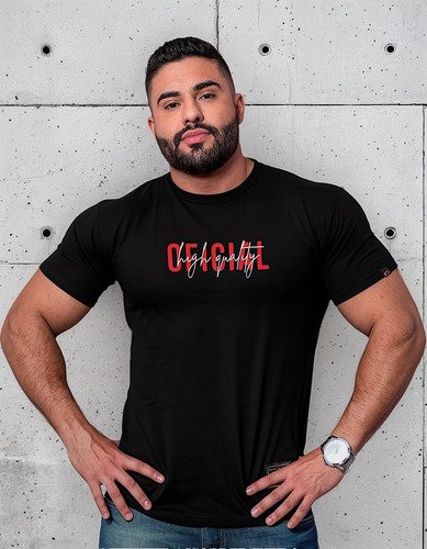 T-shirt Signature Fio 30.1 100% Algodão