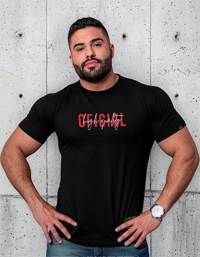 T-shirt Signature Malha Egípcia 100% Algodão