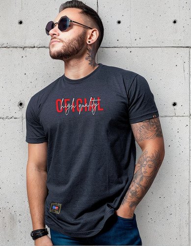 T-shirt Signature Malha Egípcia 100% Algodão