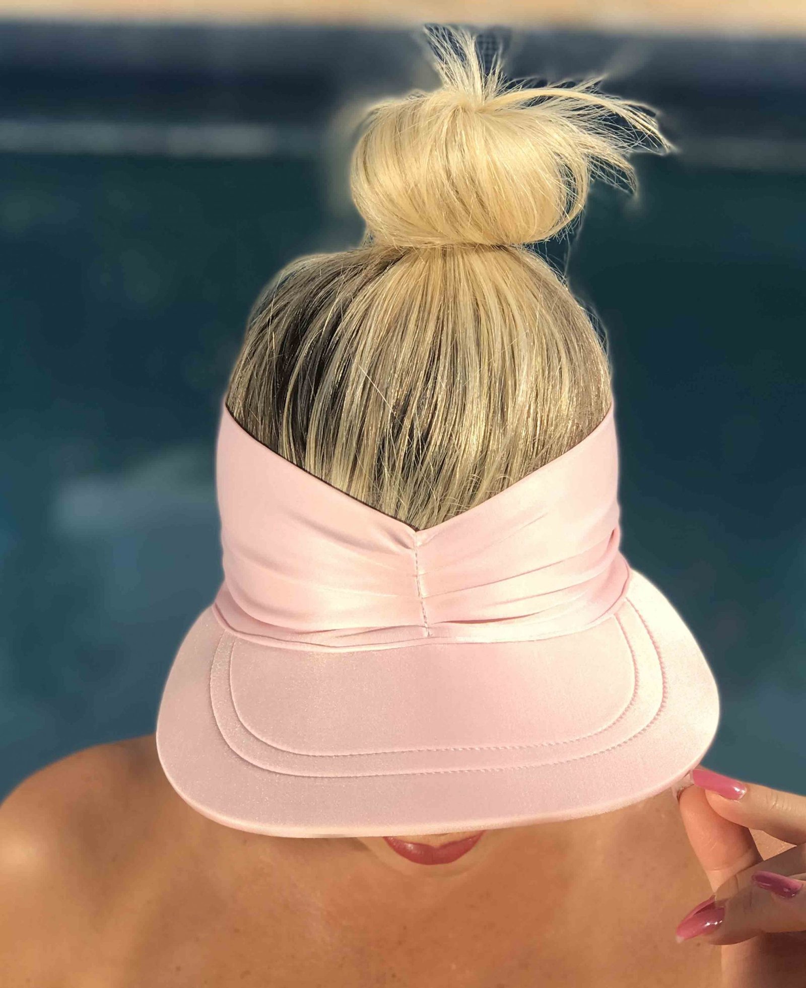 Viseira Eva - Rosa Bebê