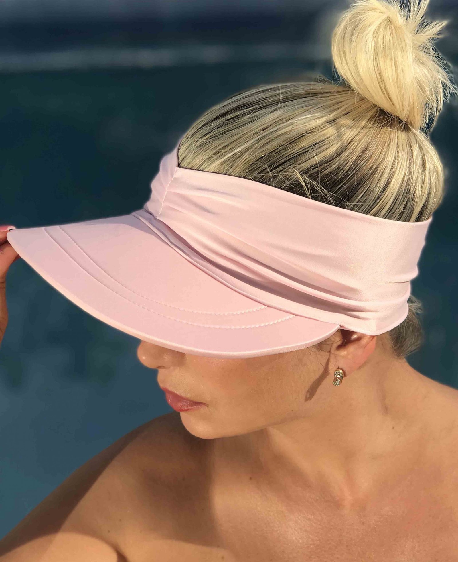 Viseira Eva - Rosa Bebê