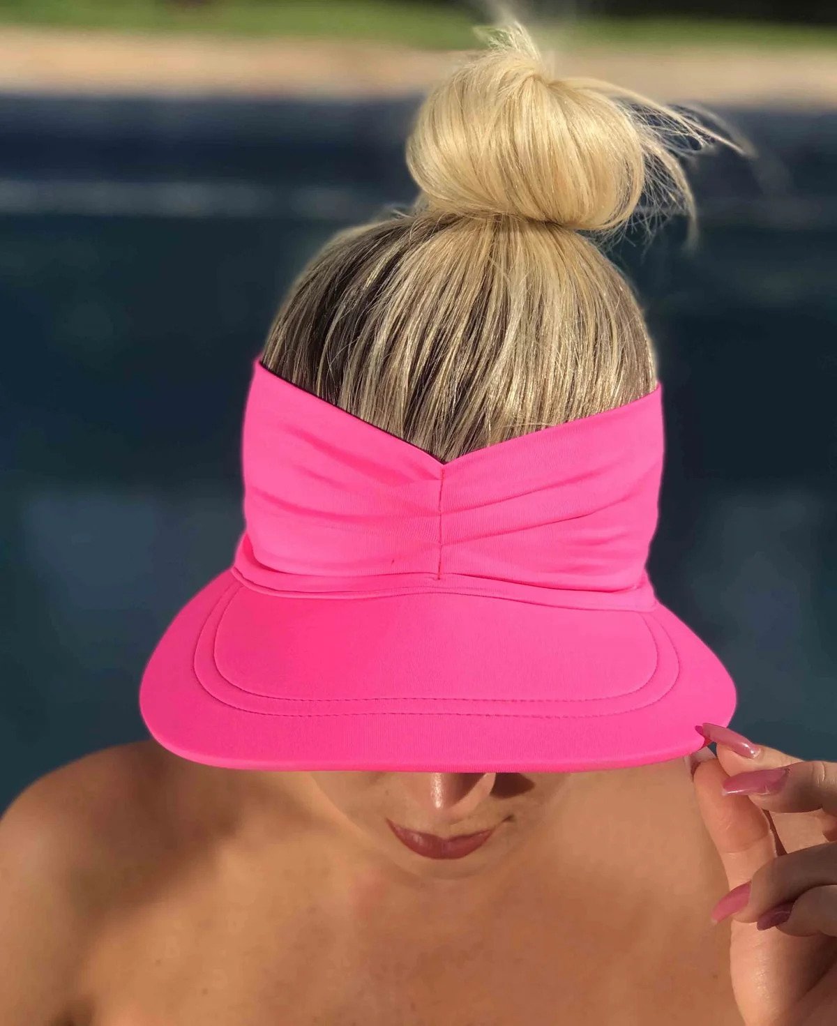 Viseira Eva Pink
