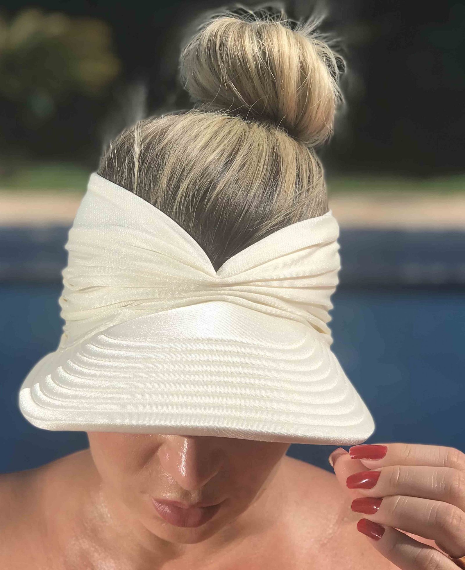 Viseira Felipa - Off White