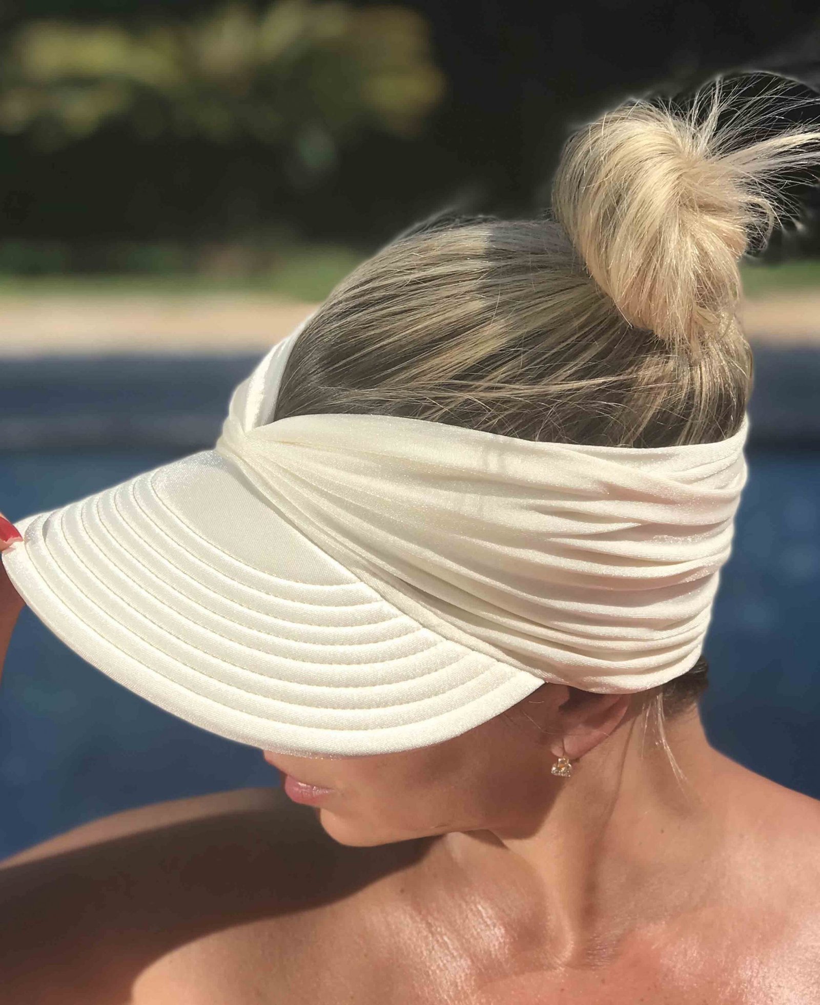 Viseira Felipa - Off White