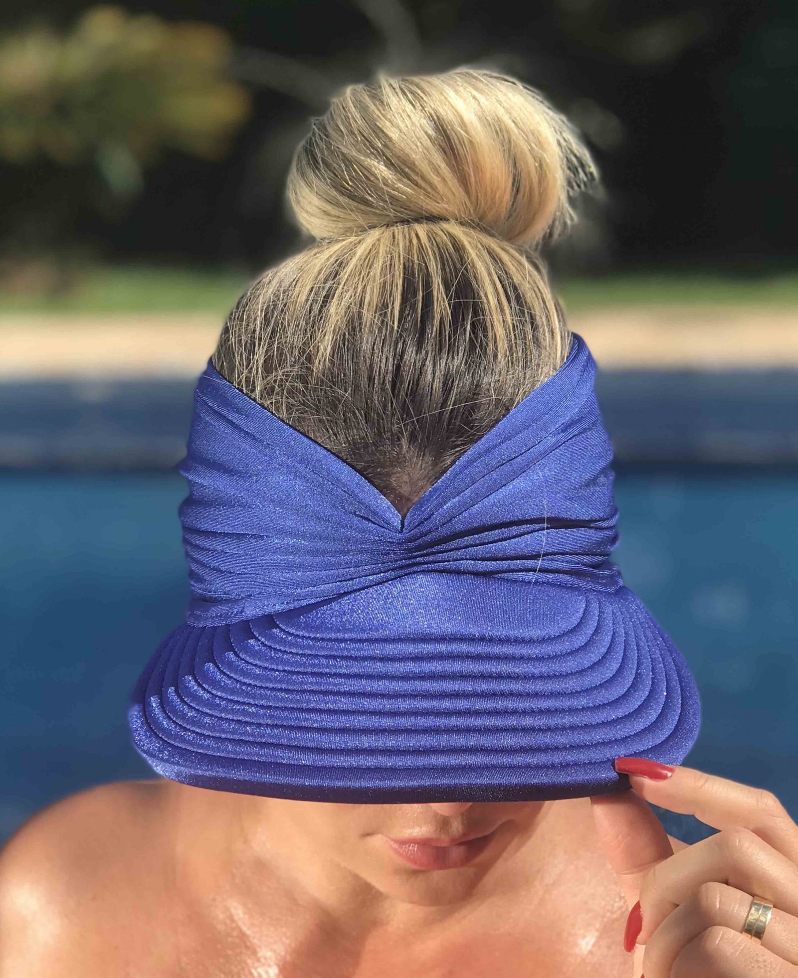 Viseira Felipa - Azul Escuro