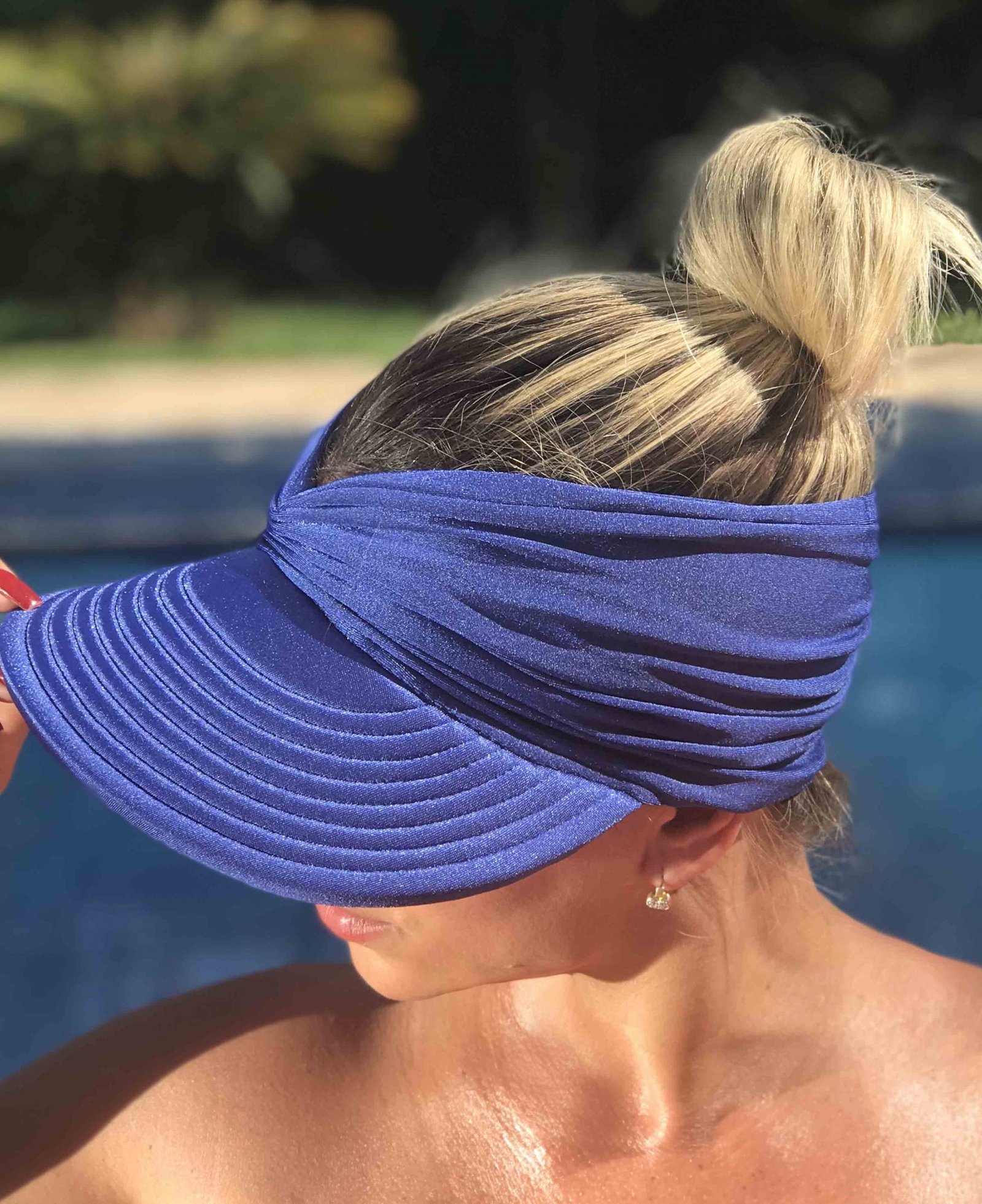 Viseira Felipa - Azul Escuro