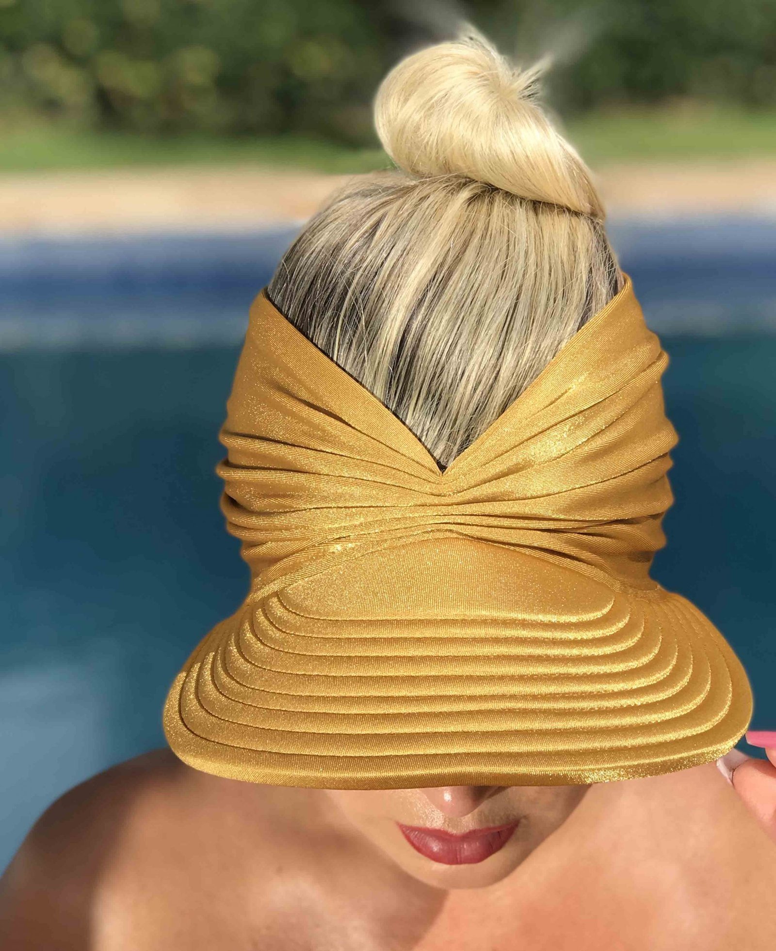 Viseira Felipa - Mostarda