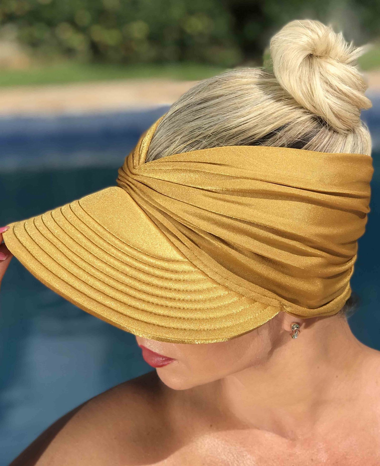 Viseira Felipa - Mostarda