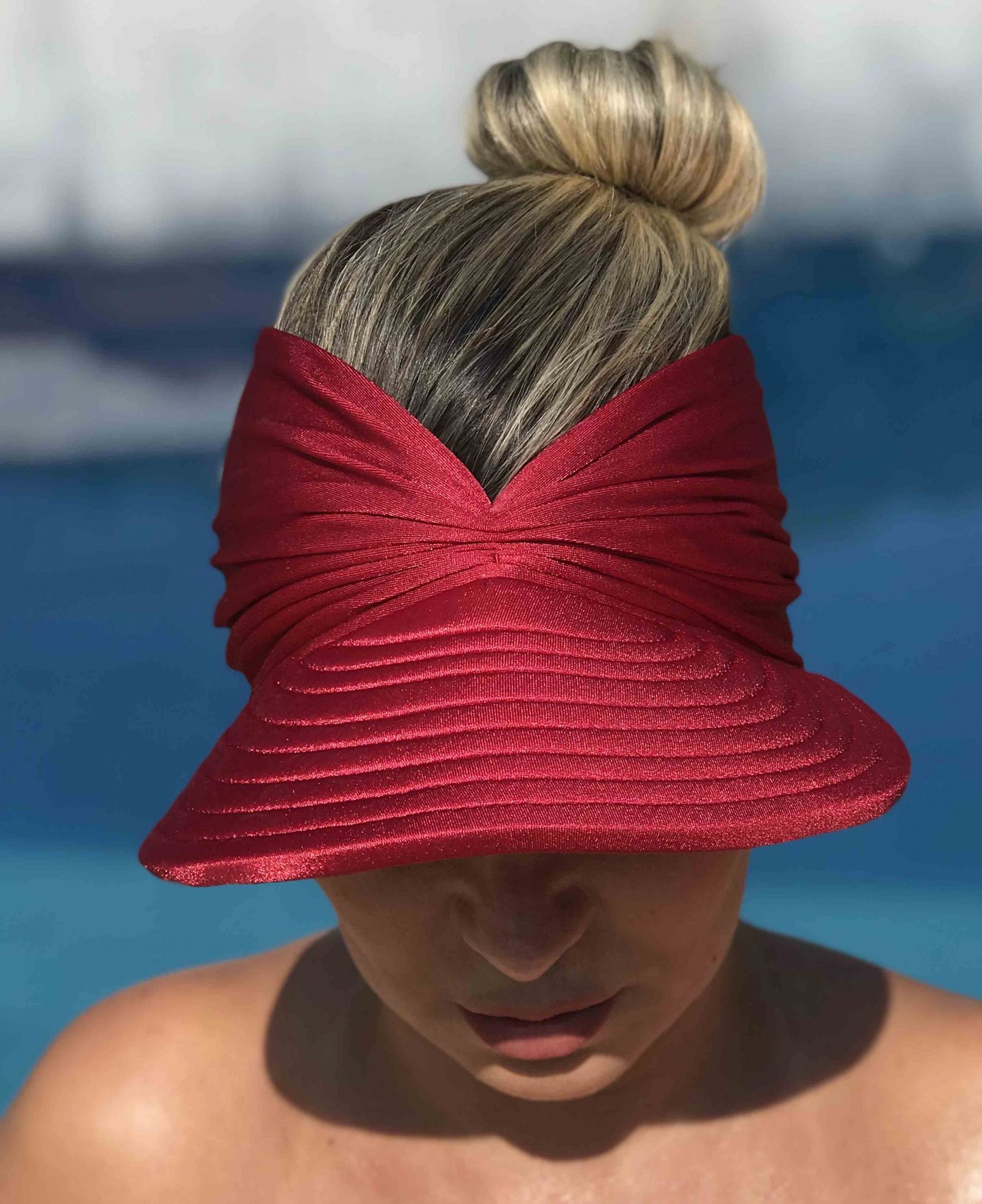 Viseira Felipa - Vermelha