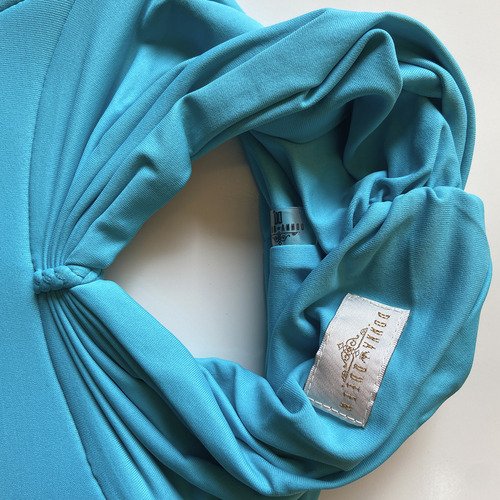 Viseira Moda Praia Sophia Azul Turquesa Donna Queen Upf 50+