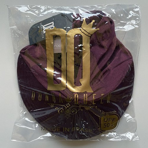 Viseira Moda Praia Sophia Bronze Donna Queen Upf 50+