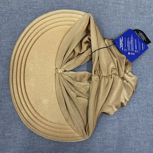 Viseira Moda Praia Sophia Bronze Donna Queen Upf 50+