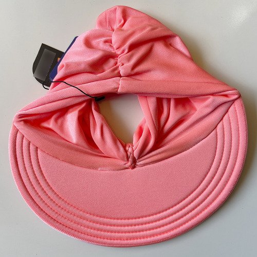 Viseira Moda Praia Sophia Coral Donna Queen Upf 50+