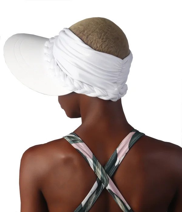Viseira Nefertiti Branca