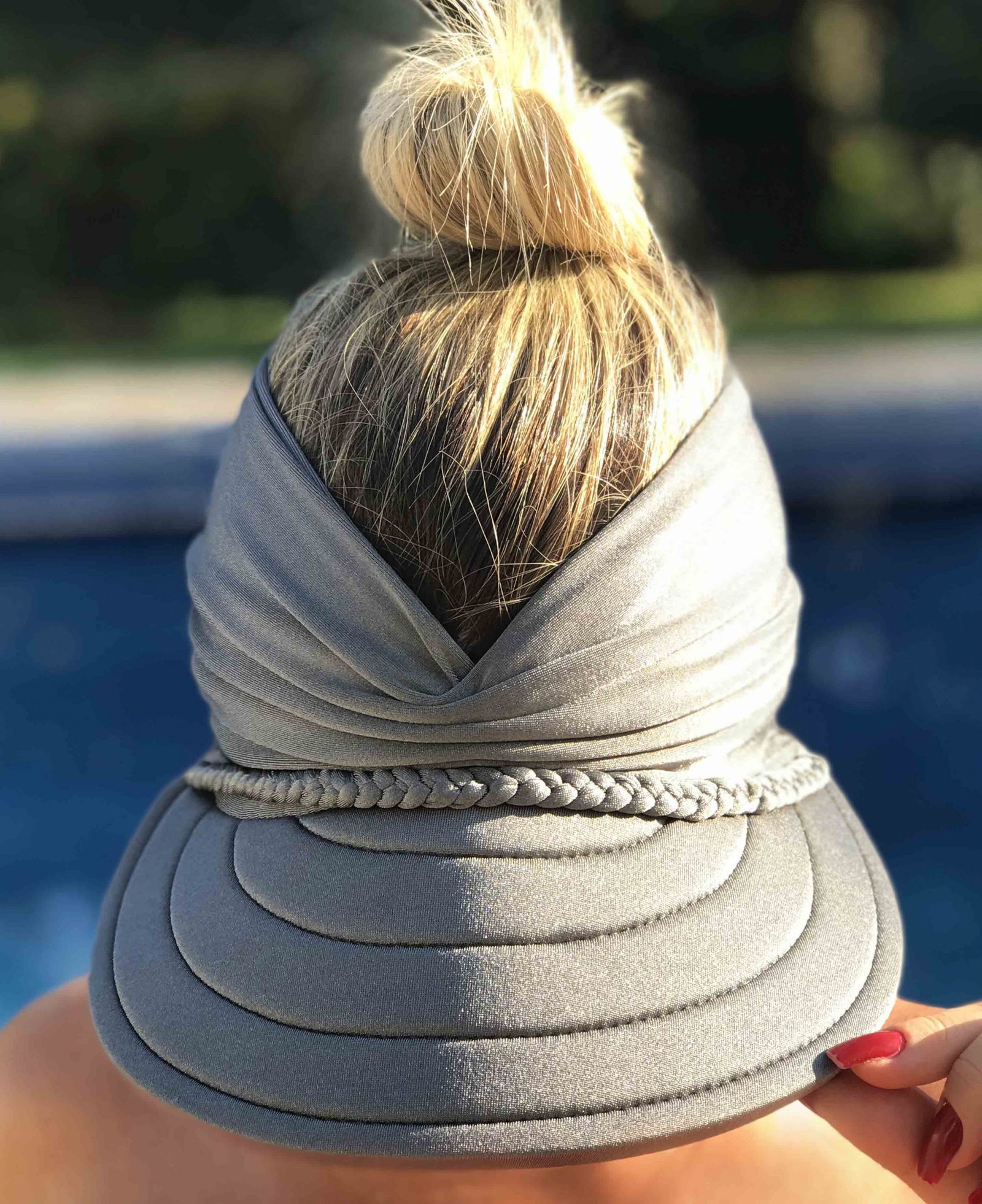Viseira Paola - Cinza