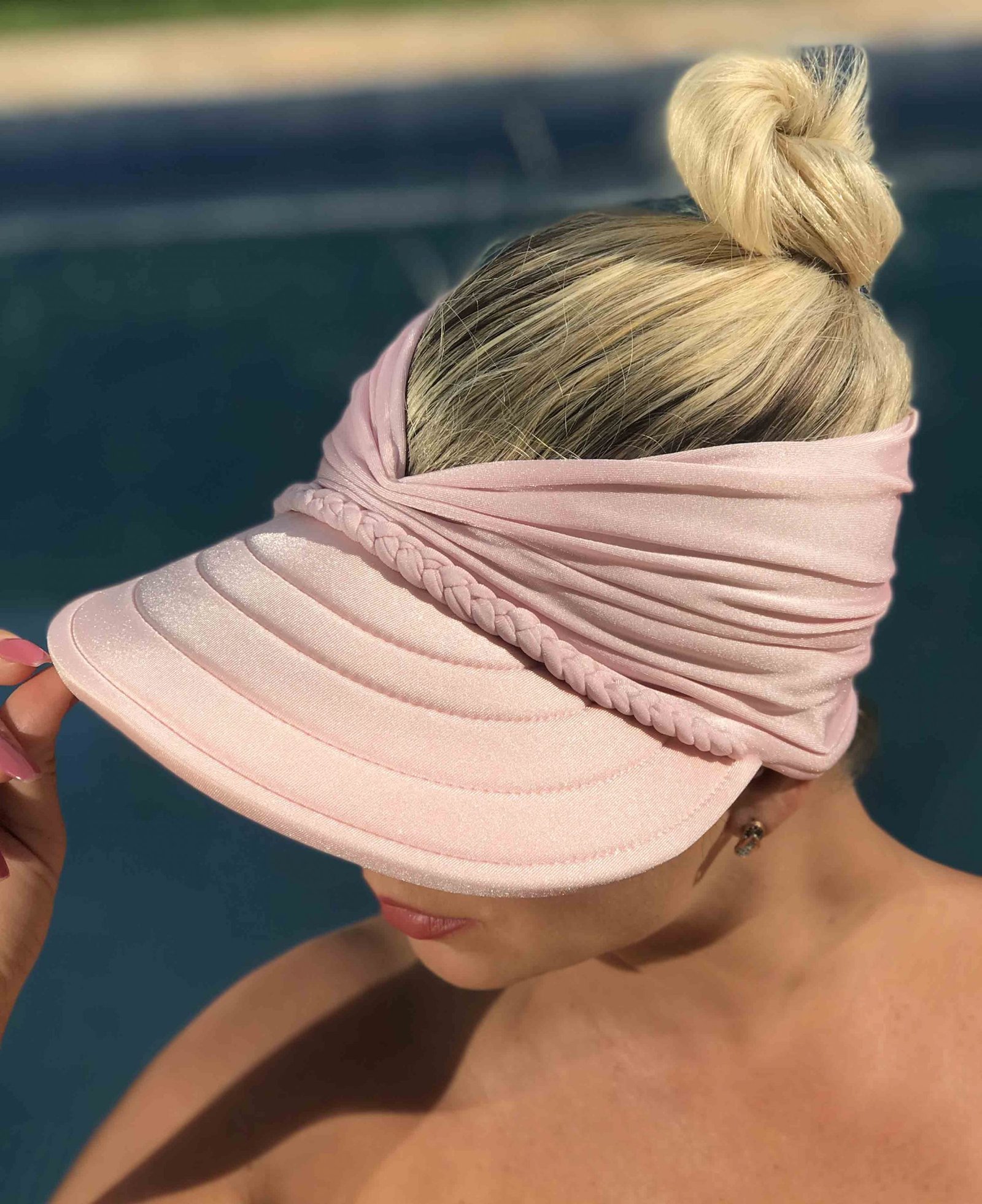 Viseira Paola - Rosa Bebê