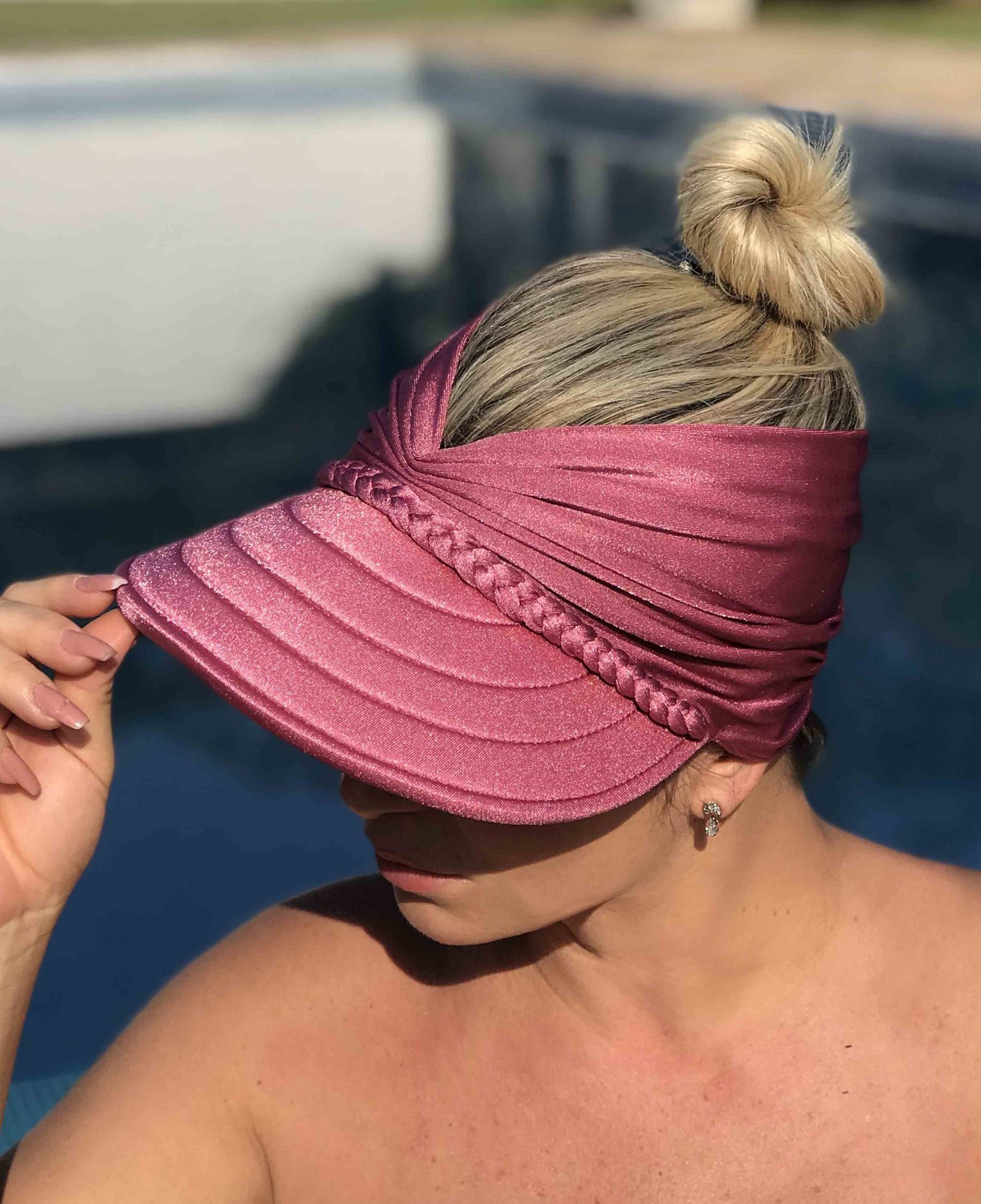 Viseira Paola - Rosa Envelhecido