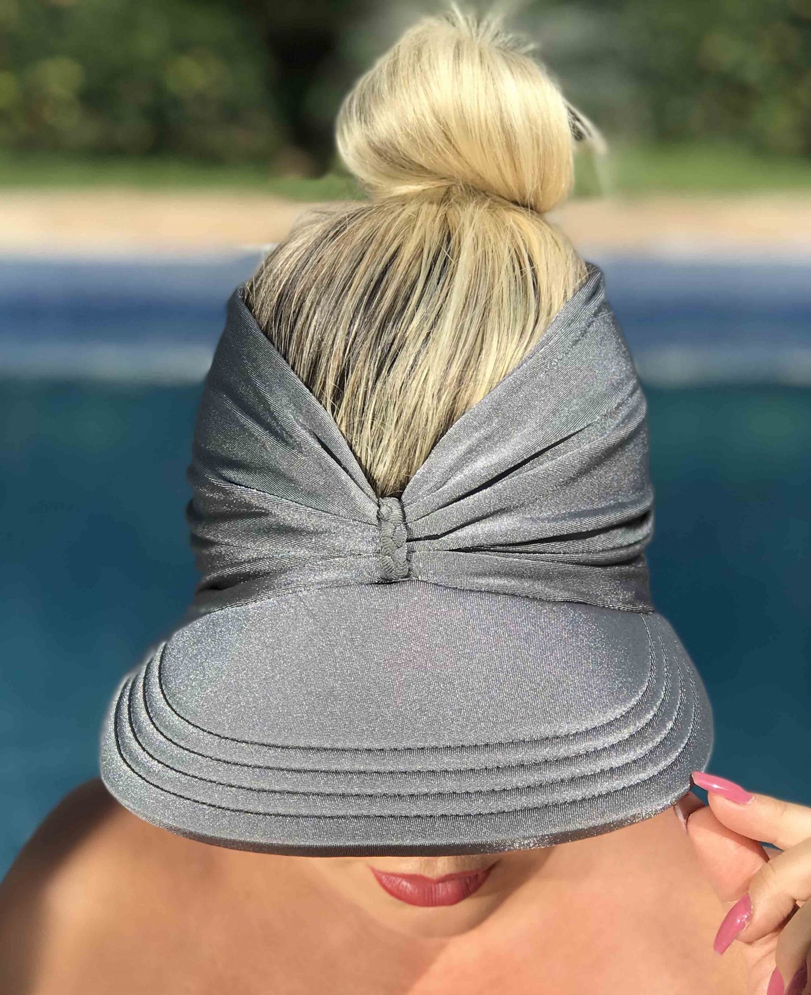 Viseira Sofia - Cinza