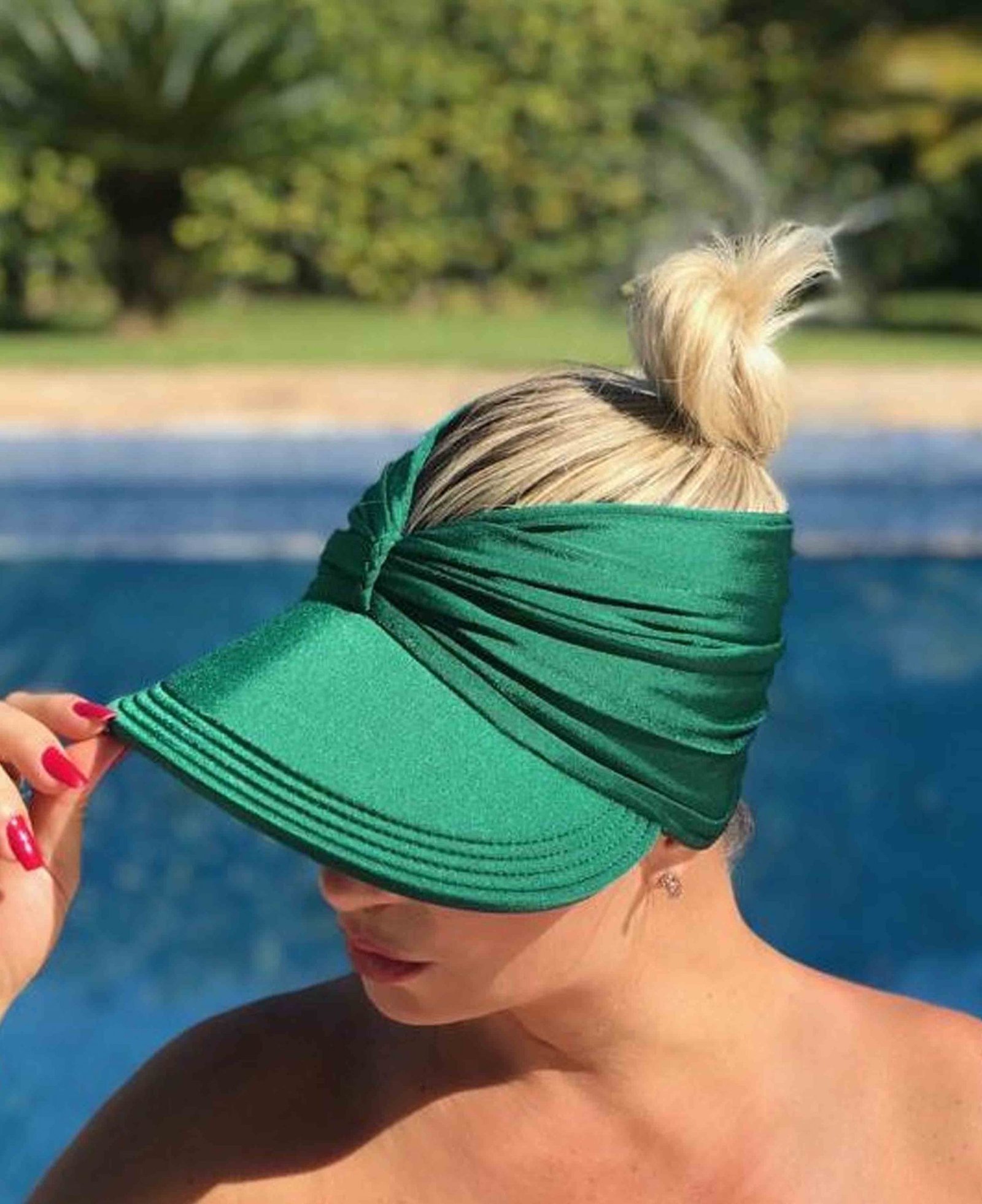 Viseira Sofia – Esmeralda