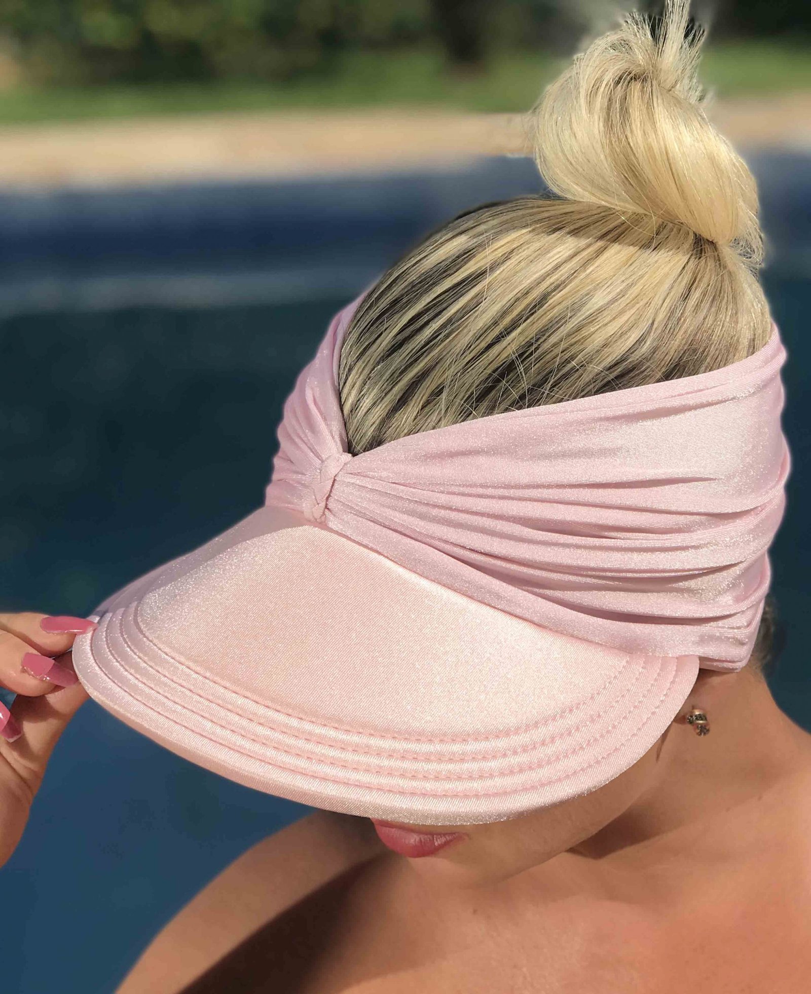 Viseira Sofia - Rosa Bebê