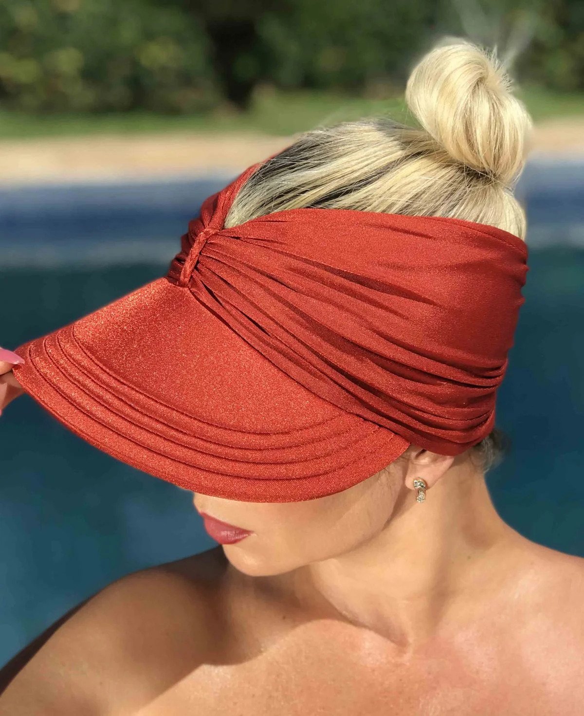 Viseira Sofia Ferrugem