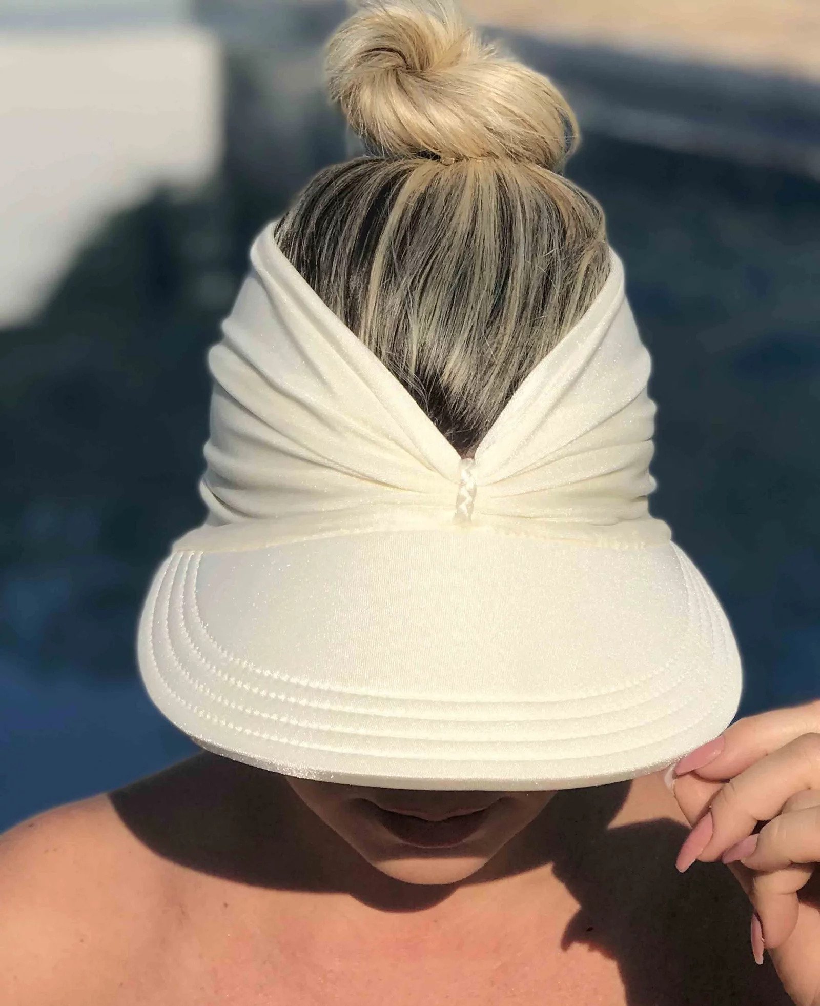Viseira Sofia Off White