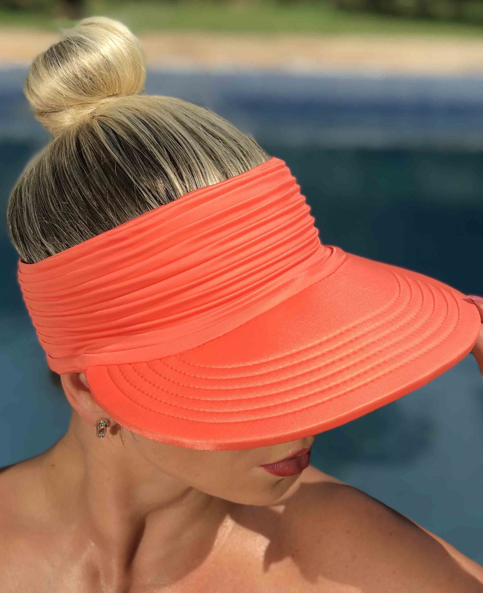 Viseira Victória - Laranja