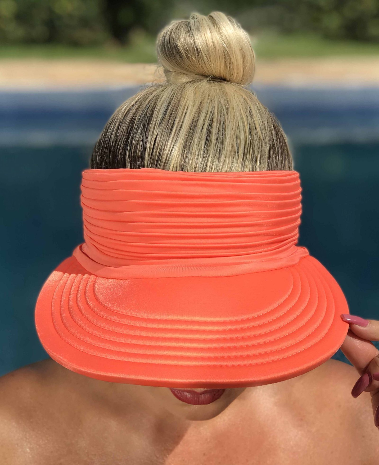 Viseira Victória - Laranja