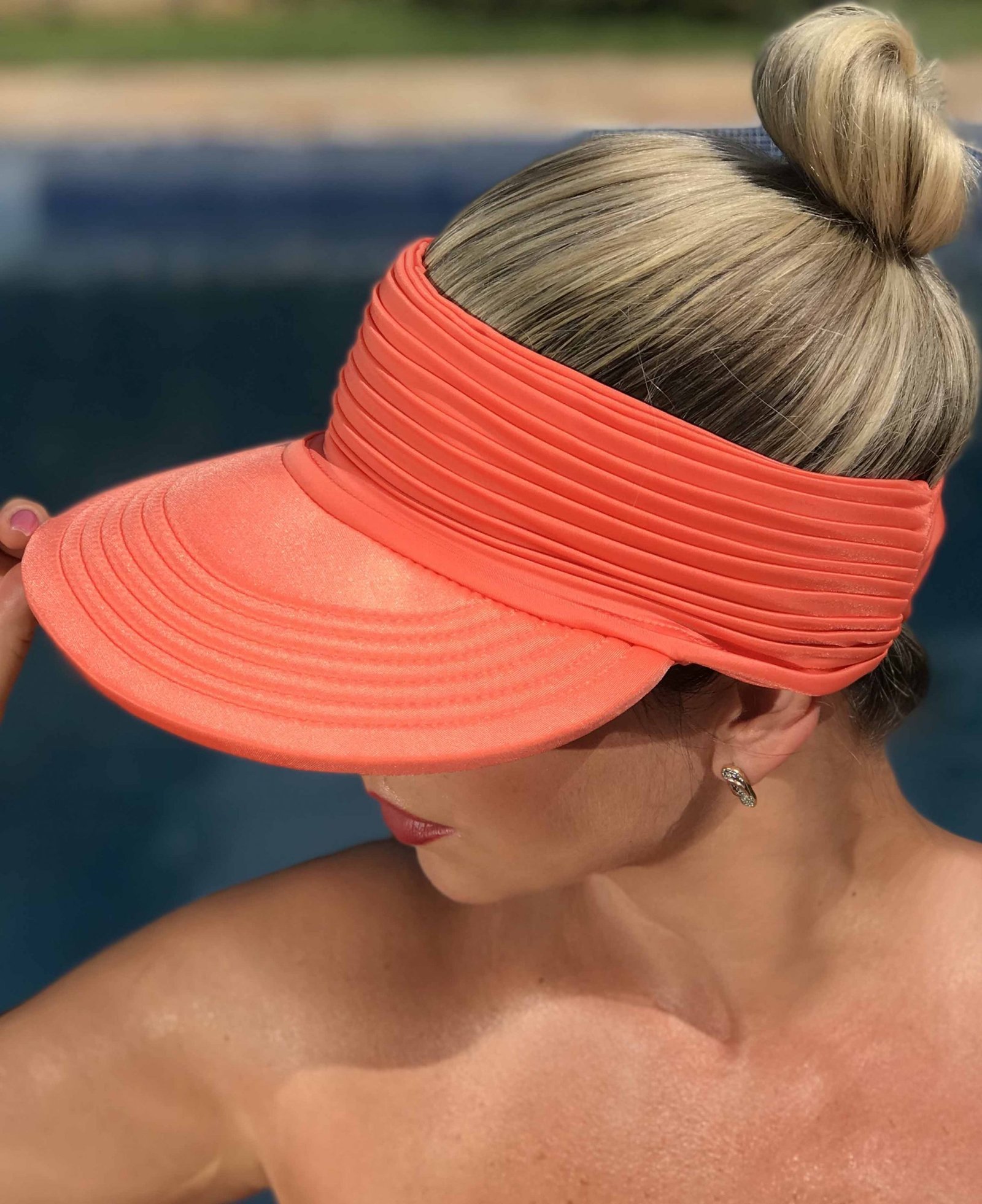 Viseira Victória - Laranja