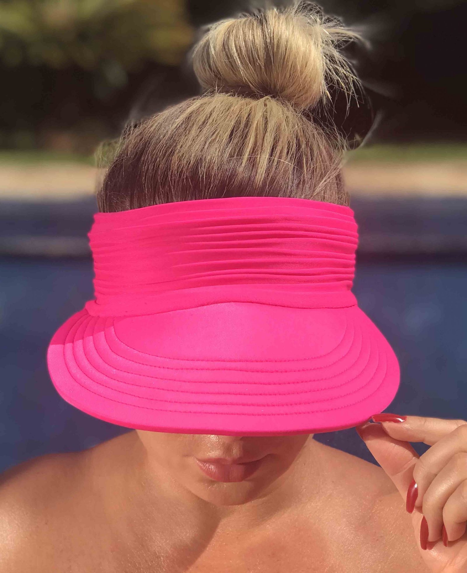 Viseira Victória - Pink