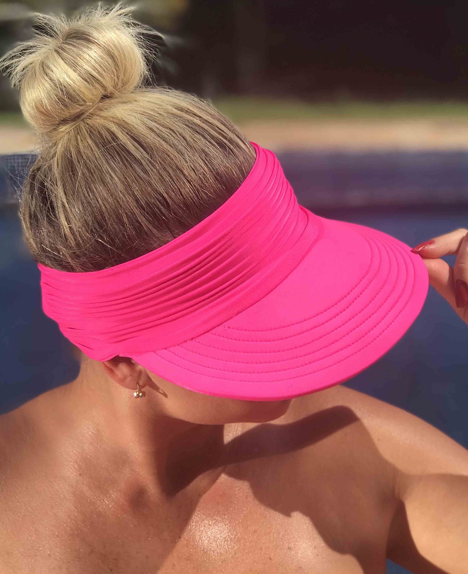 Viseira Victória - Pink