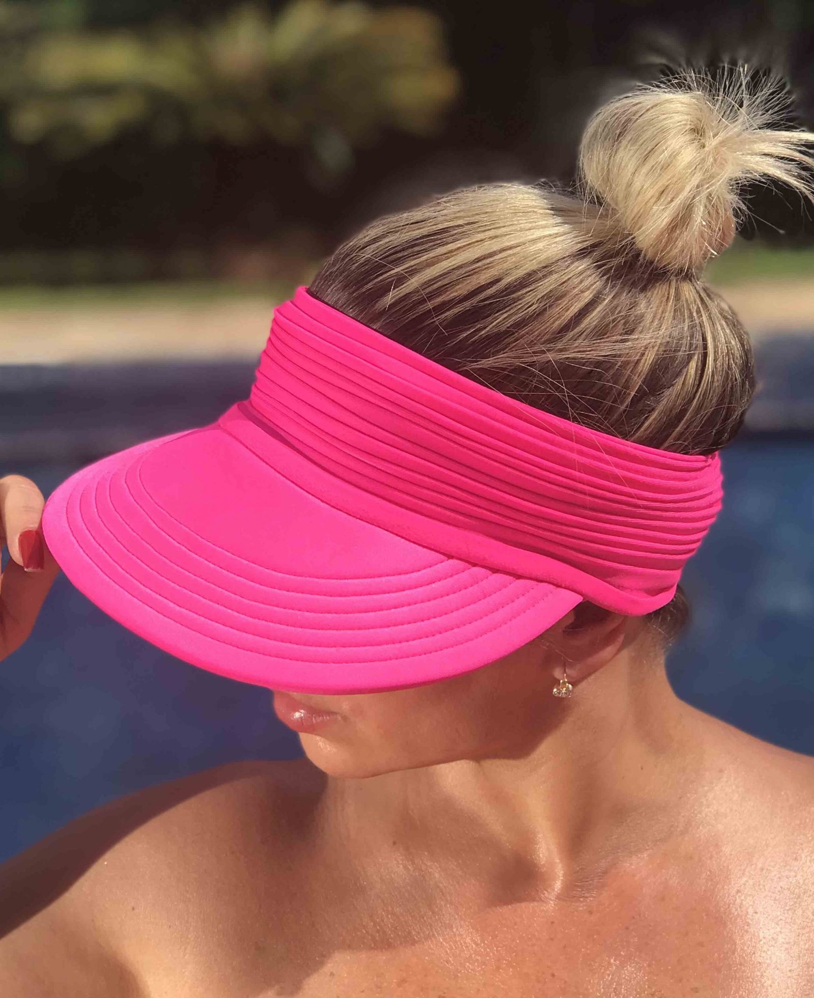 Viseira Victória - Pink