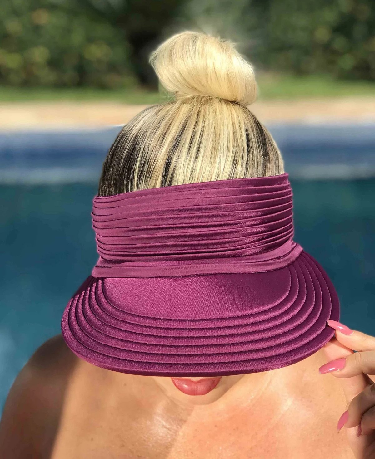 Viseira Victoria - Roxa
